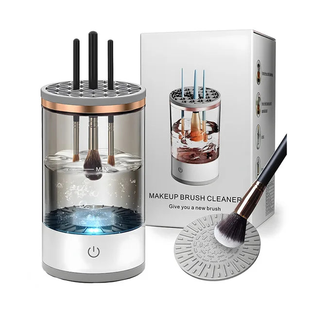 SparkleClean Makeup Brush Wizard