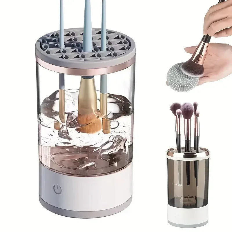 SparkleClean Makeup Brush Wizard