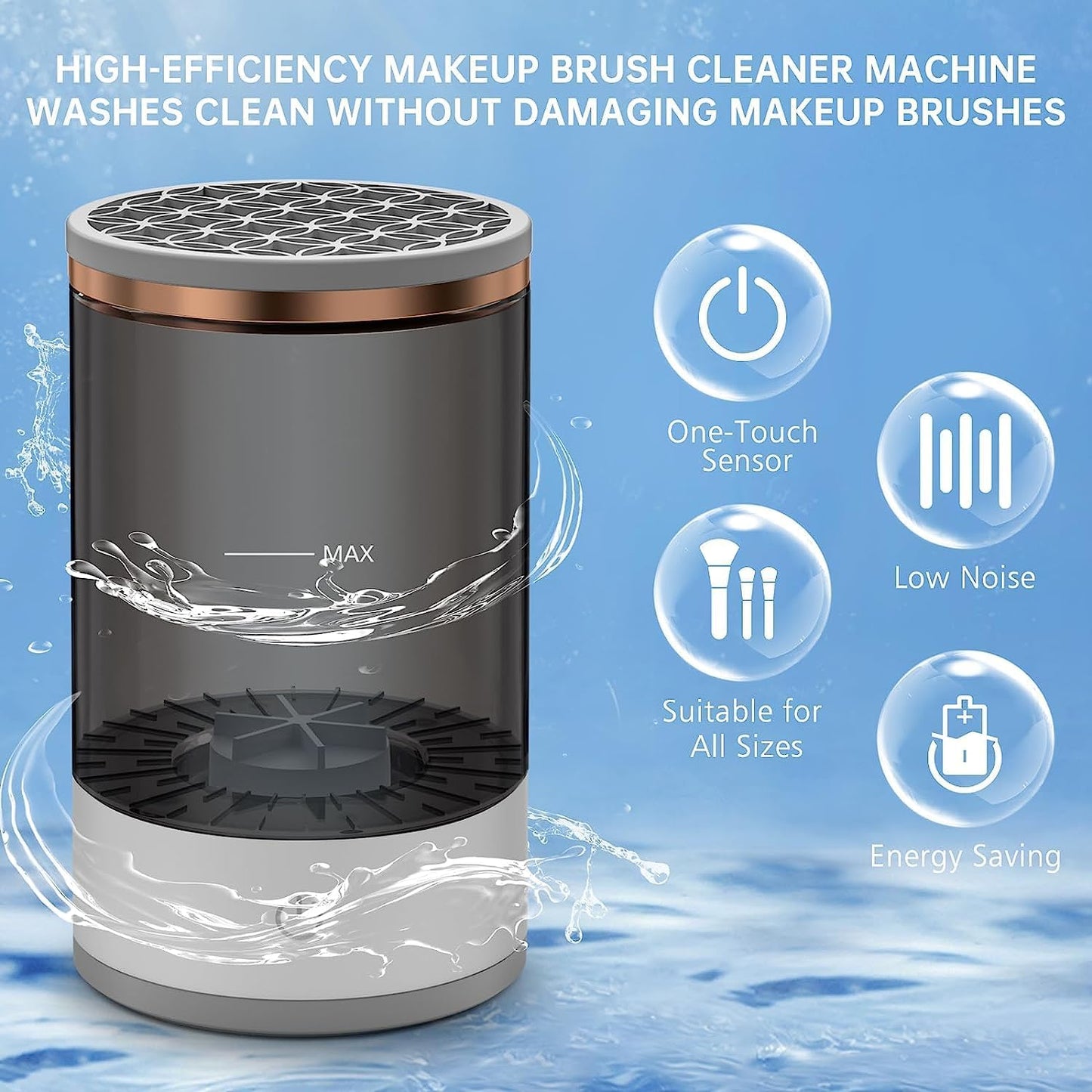 SparkleClean Makeup Brush Wizard